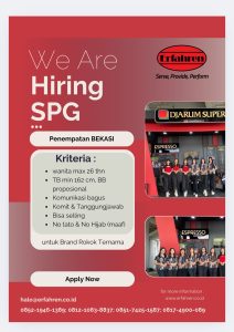Loker SPG Bekasi Djarum