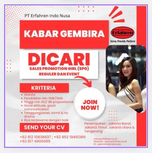 Loker SPG Reguler dan Event