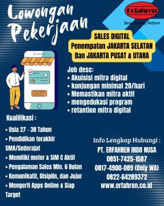 Loker Sales Digital Blibli